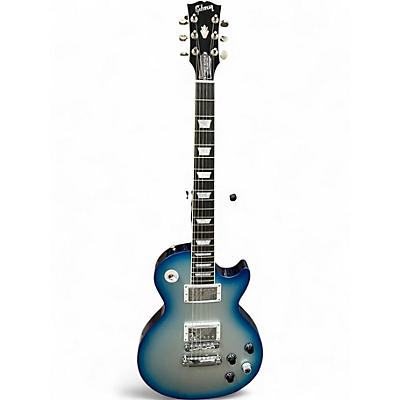 Used Gibson Les Paul Robot Blue Silverburst Solid Body Electric Guitar