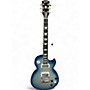 Used Gibson Les Paul Robot Blue Silverburst Solid Body Electric Guitar Blue Silverburst