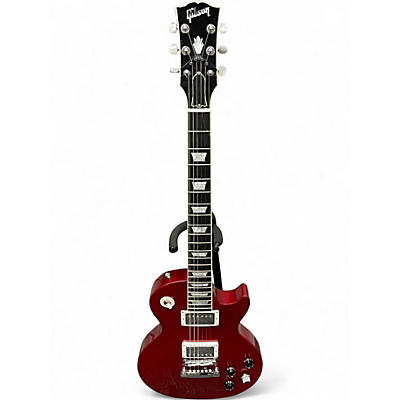 Used Gibson Les Paul Robot Red Solid Body Electric Guitar