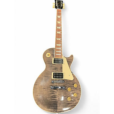 Used Gibson Les Paul Signature T Trans Ebony Solid Body Electric Guitar