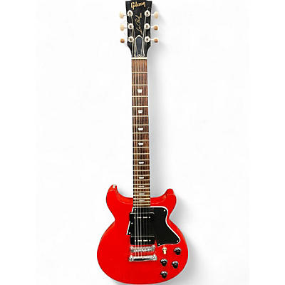 Used Gibson Les Paul Special Double Cut Candy Apple Red Solid Body Electric Guitar