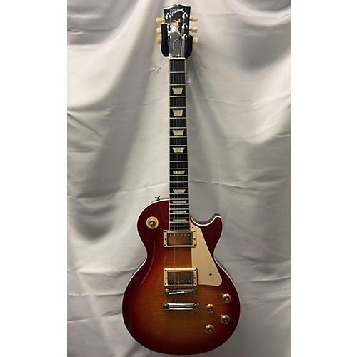 Gibson Used Gibson Les Paul Standard 1950S Neck Dark Cherry Burst Solid Body Electric Guitar Dark Cherry Burst