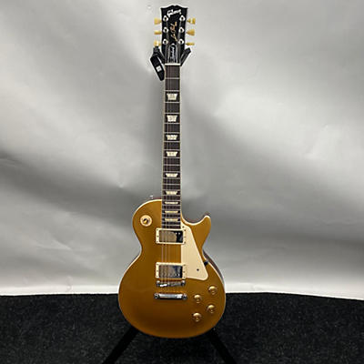 Gibson Used Gibson Les Paul Standard 1950S Neck Gold Top Solid Body Electric Guitar