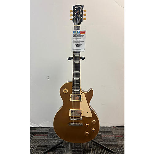 Gibson Used Gibson Les Paul Standard 1950S Neck Gold Top Solid Body Electric Guitar Gold Top