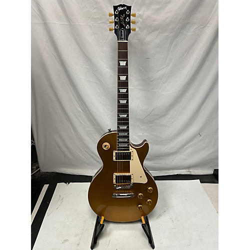 Gibson Used Gibson Les Paul Standard 1950S Neck Gold Top Solid Body Electric Guitar Gold Top