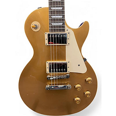 Used Gibson Les Paul Standard 1950S Neck Gold Top Solid Body Electric Guitar