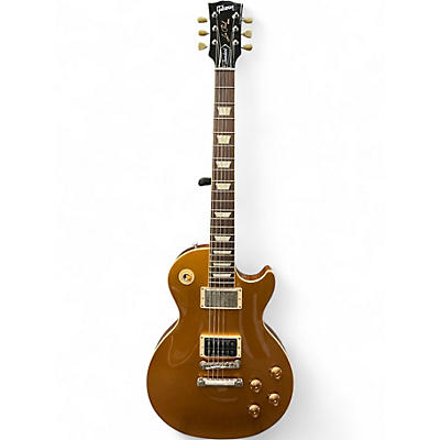 Used Gibson Les Paul Standard 1950S Neck Gold Top Solid Body Electric Guitar
