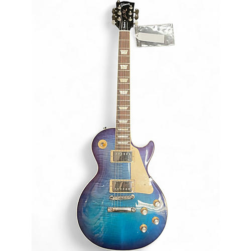 Used Gibson Les Paul Standard 1960S Neck Blueberry Burst Solid Body Electric Guitar Blueberry Burst
