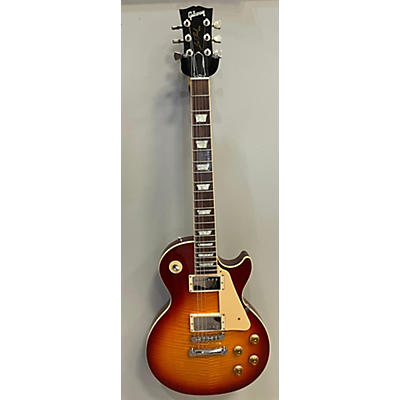 Used Gibson Les Paul Standard 1960S Neck Heritage Cherry Sunburst Solid Body Electric Guitar