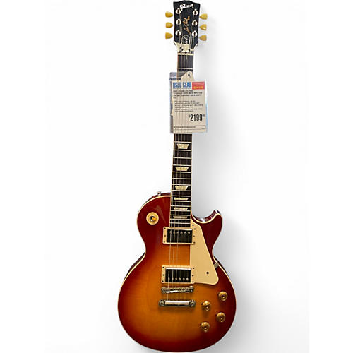 Used Gibson Les Paul Standard 1960S Neck Heritage Cherry Sunburst Solid Body Electric Guitar Heritage Cherry Sunburst