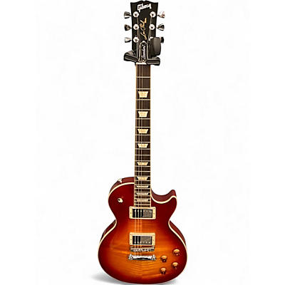 Used Gibson Les Paul Standard 2 Tone Sunburst Solid Body Electric Guitar