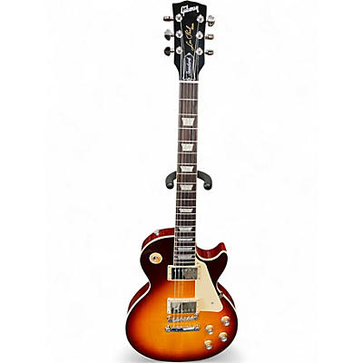 Used Gibson Les Paul Standard 3 Tone Sunburst Solid Body Electric Guitar