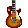 Used Gibson Used Gibson Les Paul Standard 50s Figured Heritage Cherry Sunburst Solid Body Electric Guitar Heritage Cherry Sunburst