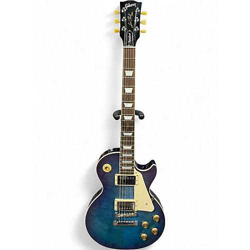 Used Gibson Les Paul Standard '50s Figured Top Blueberry Burst Solid Body Electric Guitar Blueberry Burst