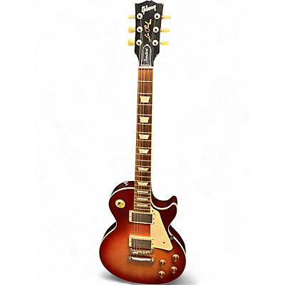 Used Gibson Les Paul Standard '50s Figured Top Heritage Cherry Sunburst Solid Body Electric Guitar