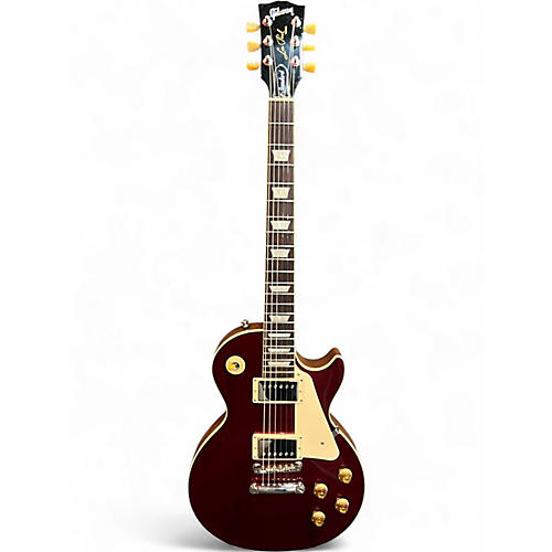 Used Gibson Les Paul Standard '50s Sparkling Burgundy Solid Body Electric Guitar Sparkling Burgundy