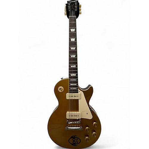 Used Gibson Les Paul Standard 50's p90 Gold Top Solid Body Electric Guitar Gold Top