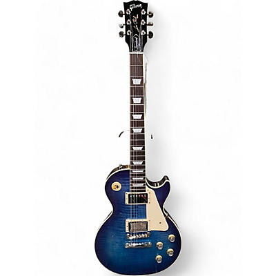 Gibson Used Gibson Les Paul Standard 60s Figured AAA Blueberry Burst Acoustic Electric Guitar