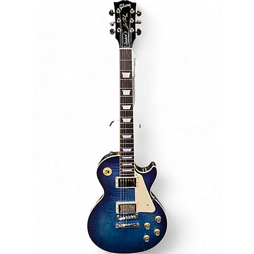 Gibson Used Gibson Les Paul Standard 60s Figured AAA Blueberry Burst Acoustic Electric Guitar Blueberry Burst