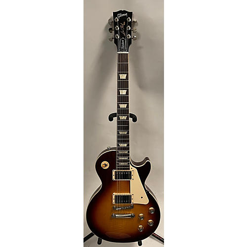 Gibson Used Gibson Les Paul Standard '60s Figured Top Iced Tea Solid Body Electric Guitar Iced Tea