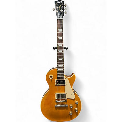 Used Gibson Les Paul Standard Amber Burst Solid Body Electric Guitar