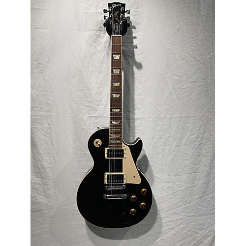 Gibson Used Gibson Les Paul Standard Black Solid Body Electric Guitar Black