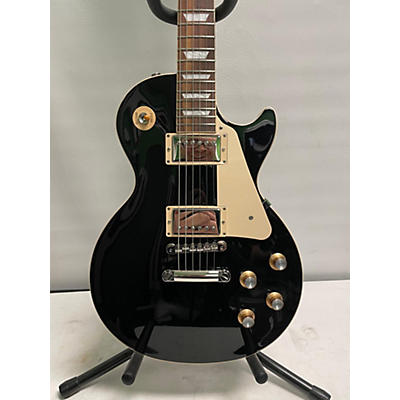 Used Gibson Les Paul Standard Black Solid Body Electric Guitar