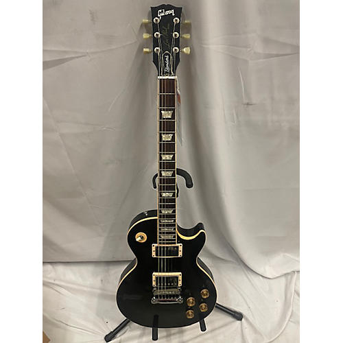 Gibson Used Gibson Les Paul Standard Black Solid Body Electric Guitar Black