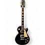 Used Gibson Les Paul Standard Black Solid Body Electric Guitar Black