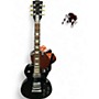 Used Gibson Les Paul Standard Black Solid Body Electric Guitar Black