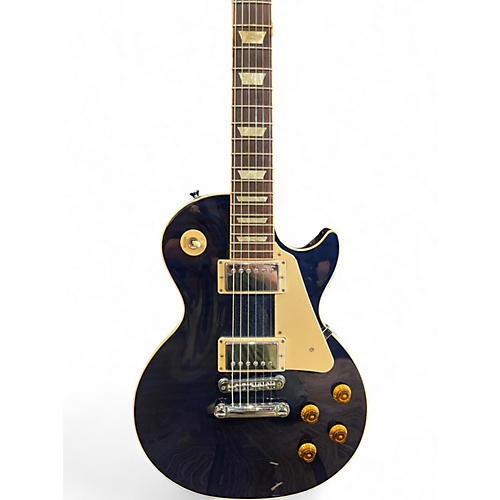 Used Gibson Les Paul Standard Blue  Solid Body Electric Guitar Blue