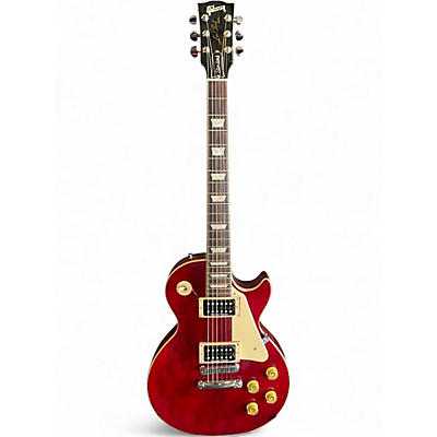 Used Gibson Les Paul Standard Candy Apple Red Solid Body Electric Guitar