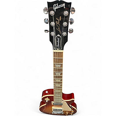 Used Gibson Les Paul Standard Cherry Solid Body Electric Guitar
