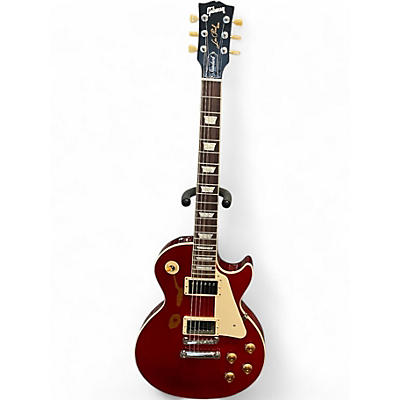 Used Gibson Les Paul Standard Cherry Solid Body Electric Guitar