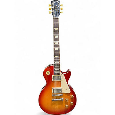 Used Gibson Les Paul Standard Cherry Sunburst Solid Body Electric Guitar