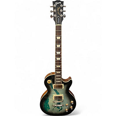 Used Gibson Les Paul Standard Custom Resin - Green Solid Body Electric Guitar