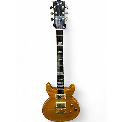 Used Gibson Les Paul Standard Double Cut Amber Solid Body Electric Guitar