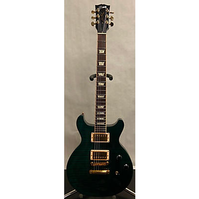 Gibson Used Gibson Les Paul Standard Double Cut TRANSULCENT GREEN Solid Body Electric Guitar