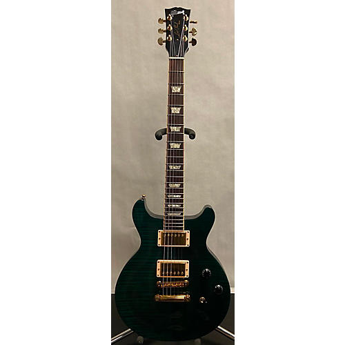 Gibson Used Gibson Les Paul Standard Double Cut TRANSULCENT GREEN Solid Body Electric Guitar TRANSULCENT GREEN