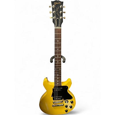 Used Gibson Les Paul Standard Double Cut Worn TV Yellow Solid Body Electric Guitar