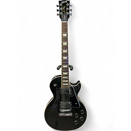 Used Gibson Les Paul Standard Ebony Solid Body Electric Guitar Ebony