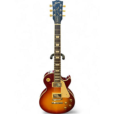 Used Gibson Les Paul Standard Faded '50s Neck Heritage Cherry Sunburst Solid Body Electric Guitar