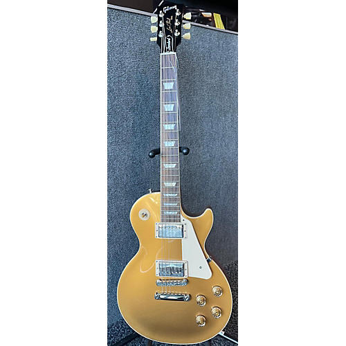 Gibson Used Gibson Les Paul Standard Gold Top Solid Body Electric Guitar Gold Top