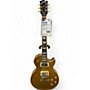 Used Gibson Les Paul Standard Gold Top Solid Body Electric Guitar Gold Top