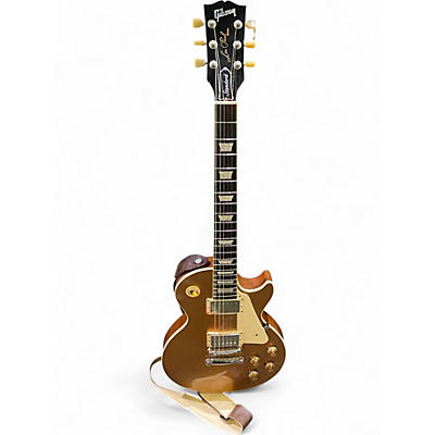 Used Gibson Les Paul Standard Gold Top Solid Body Electric Guitar