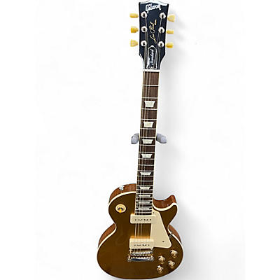 Used Gibson Les Paul Standard Gold Top Solid Body Electric Guitar