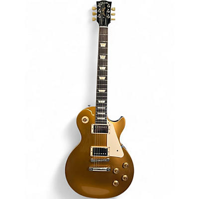 Used Gibson Les Paul Standard Gold Top Solid Body Electric Guitar
