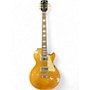 Used Gibson Les Paul Standard Gold Top Solid Body Electric Guitar Gold Top