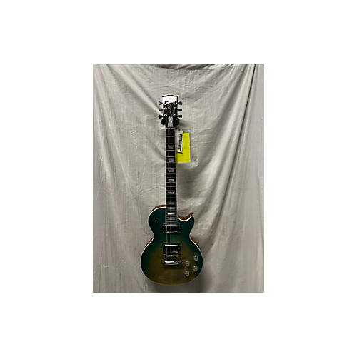 Gibson Used Gibson Les Paul Standard High Performance Ocean Blue Fade Solid Body Electric Guitar ocean blue fade