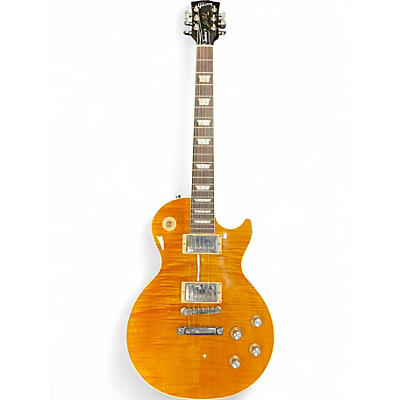 Used Gibson Les Paul Standard Honey Amber Solid Body Electric Guitar